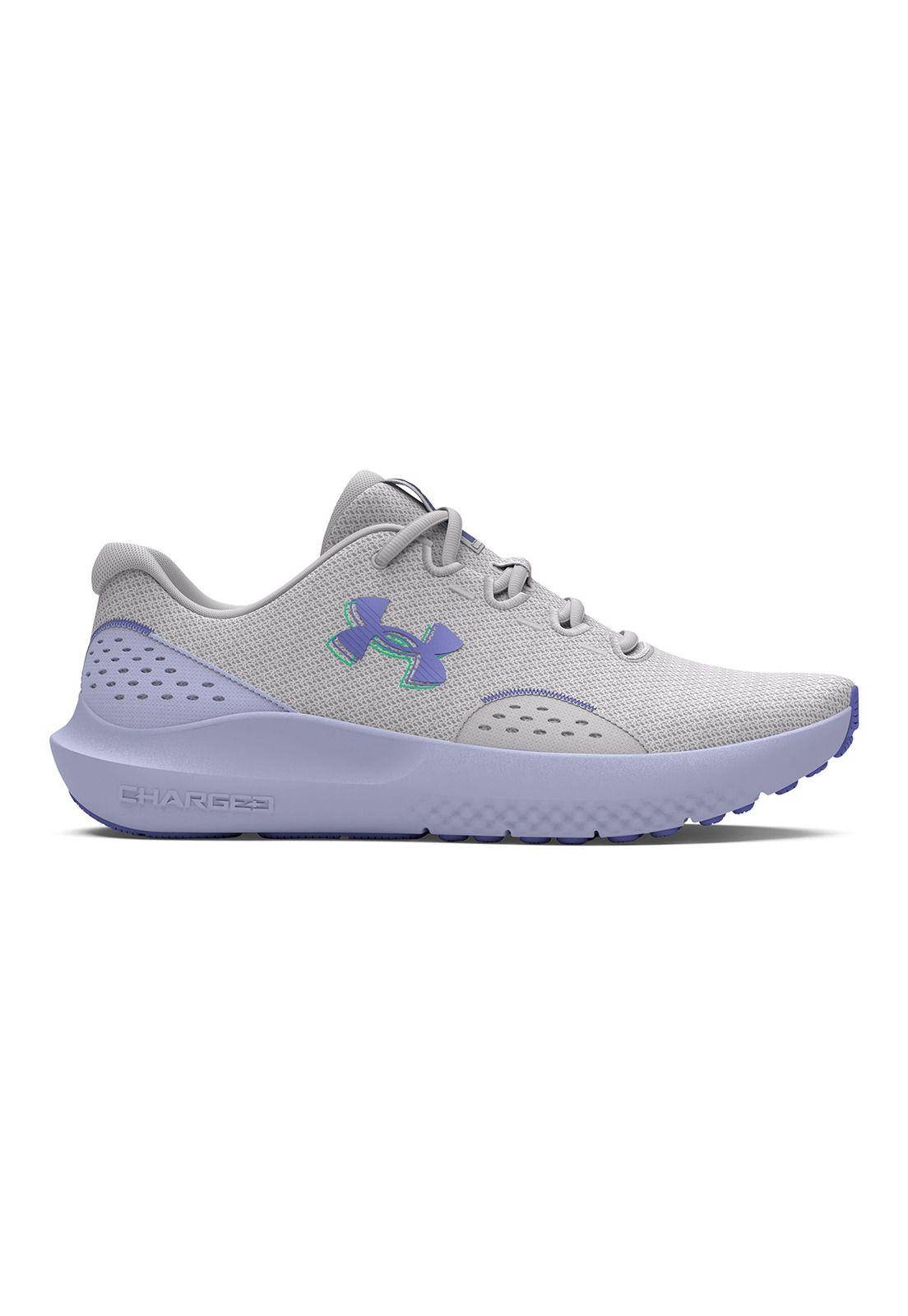 Zapatillas Correr UA Surge 4 Mujer Gris-0