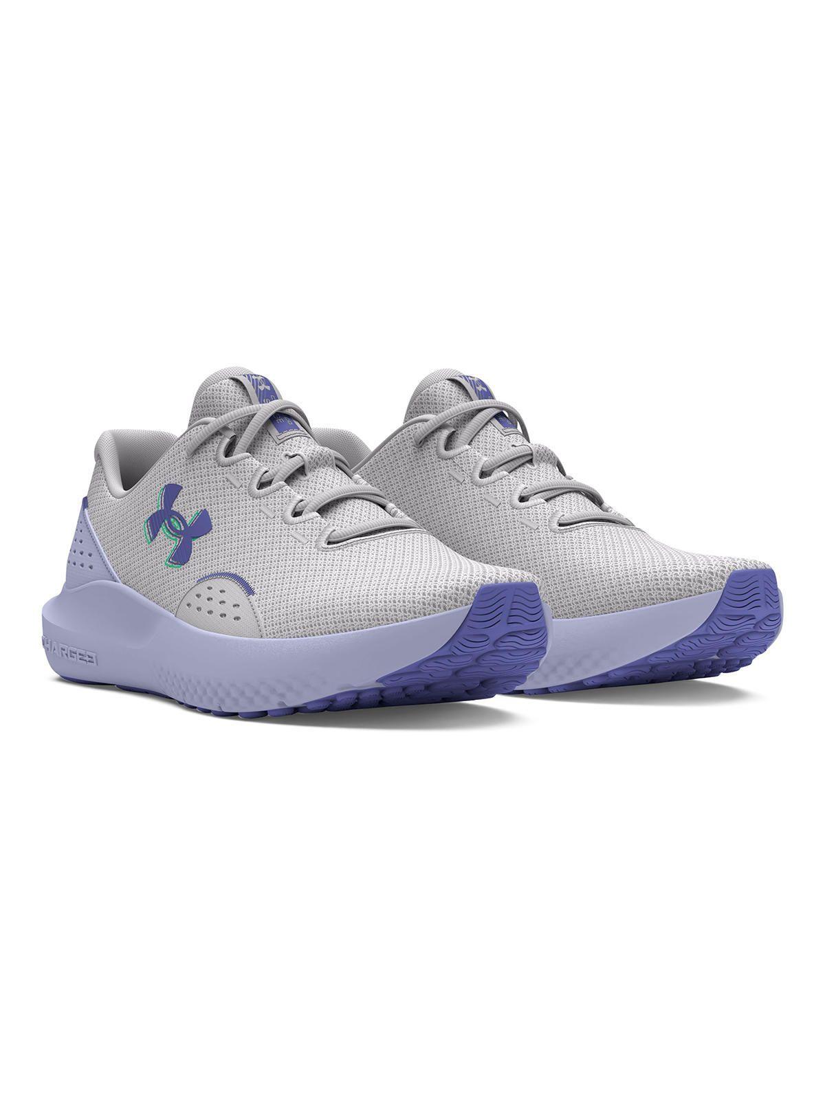Zapatillas Correr UA Surge 4 Mujer Gris-5