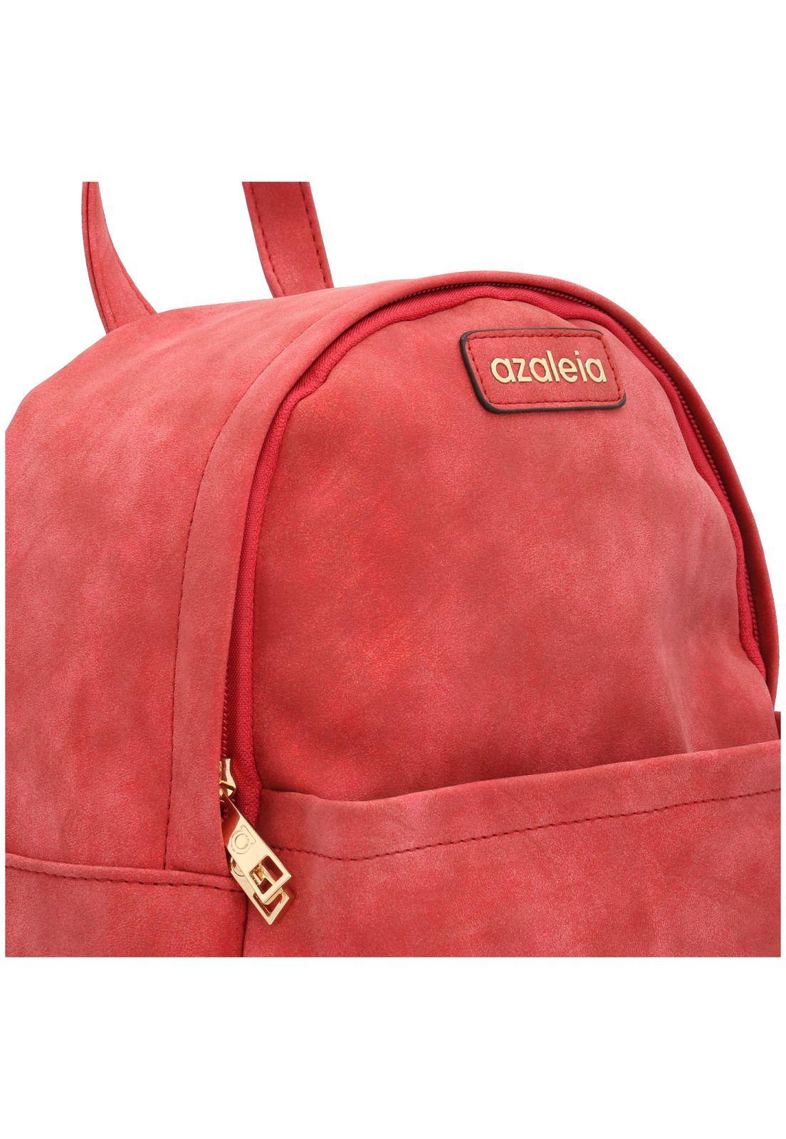 Mochila Mujer Brilla Back Rojo-3
