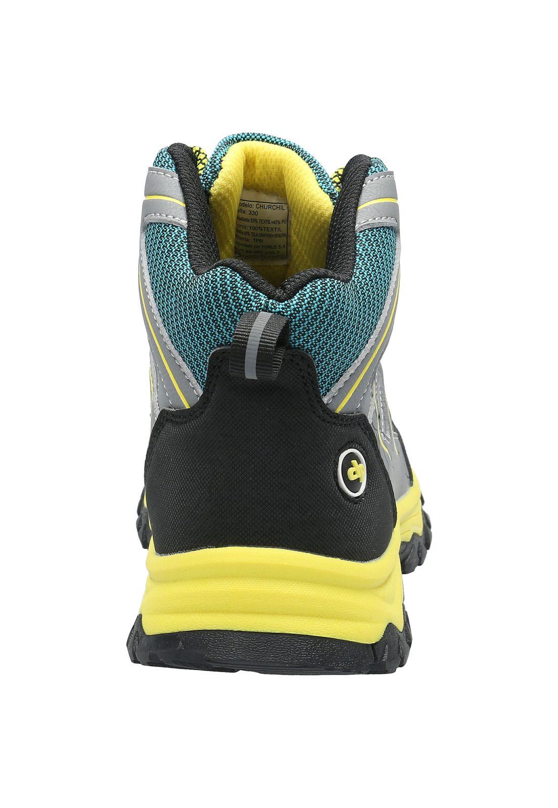 Zapatilla Niño Churchil Gris-6