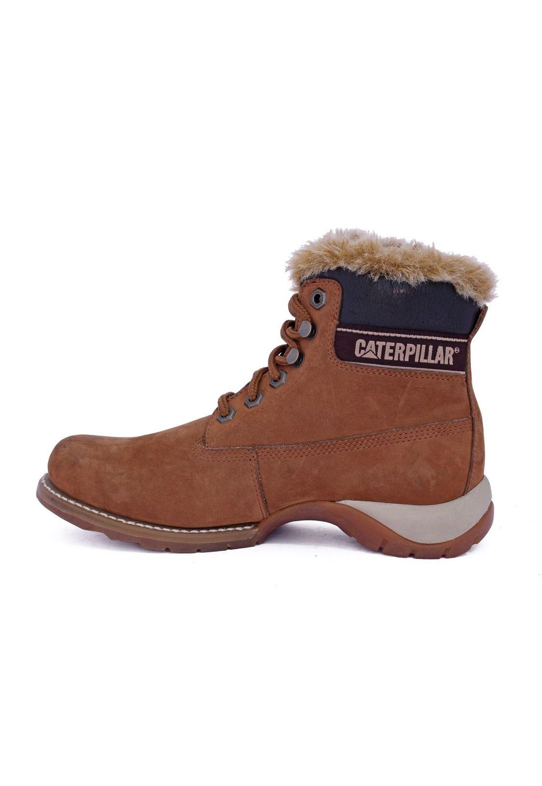 Botin Mujer Casual Casi Fur Café-1