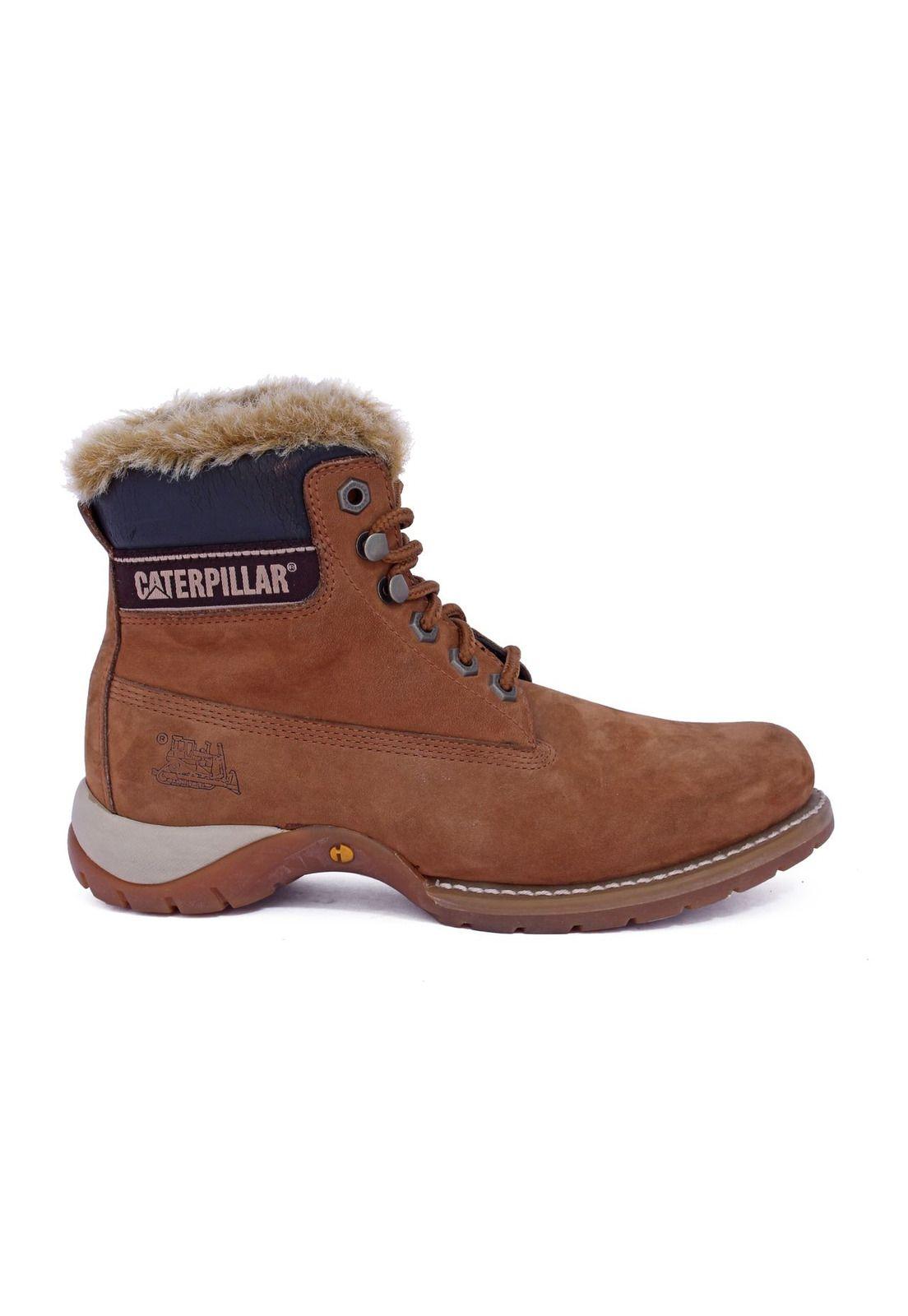 Botin Mujer Casual Casi Fur Café-2