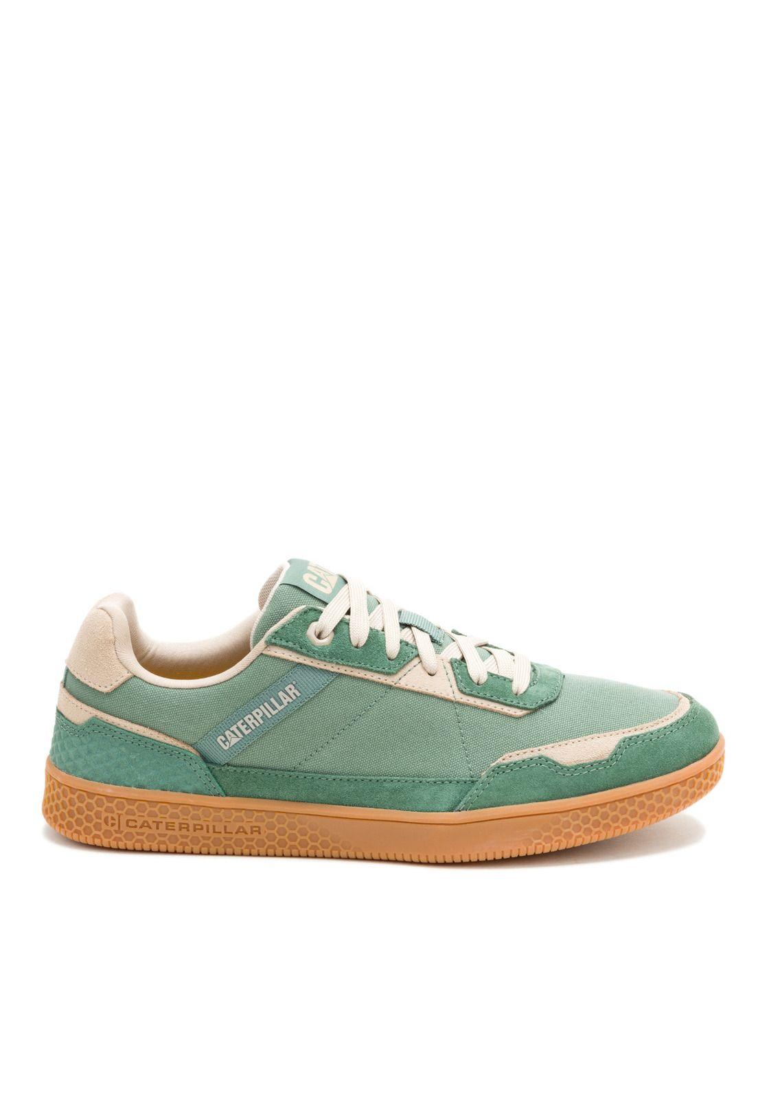 Zapatilla Pause Retro Canvas Hombre Verde-1