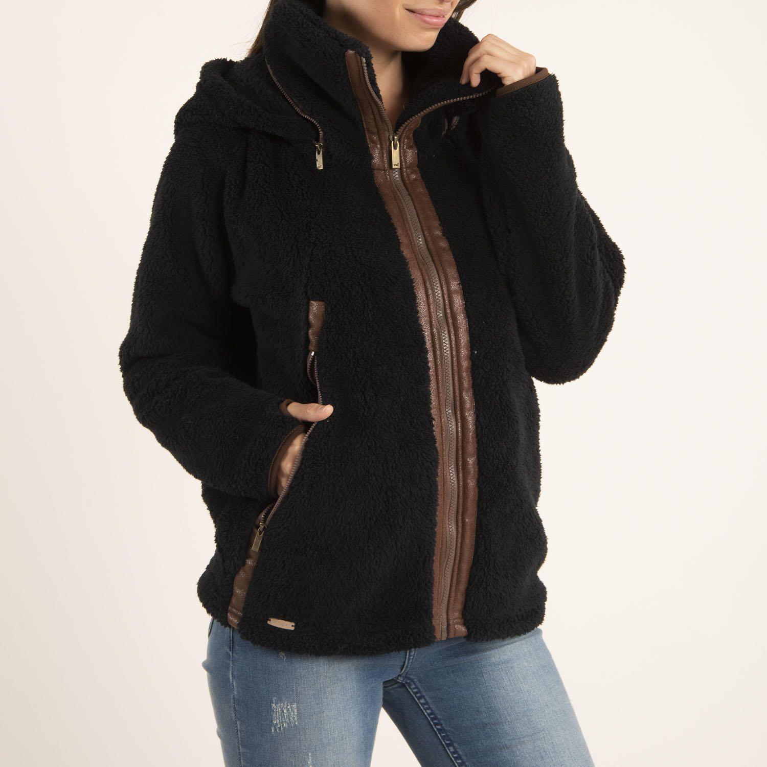 Polar Mujer Bear Negro-1