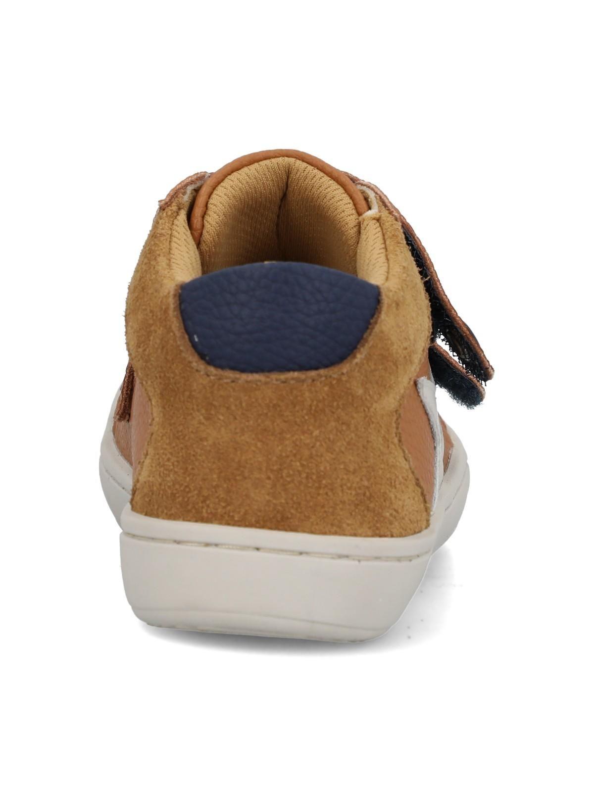 Zapatilla Cuero Niño Cau Café-6