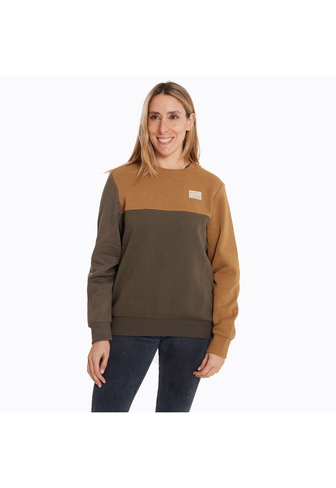 Polerón Mujer Smith Sweatshirt Mostaza-0
