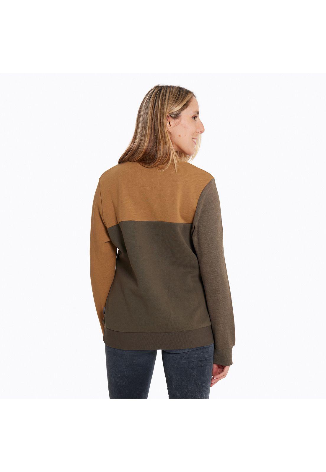 Polerón Mujer Smith Sweatshirt Mostaza-1