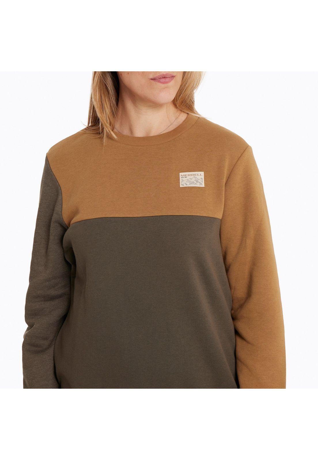 Polerón Mujer Smith Sweatshirt Mostaza-3