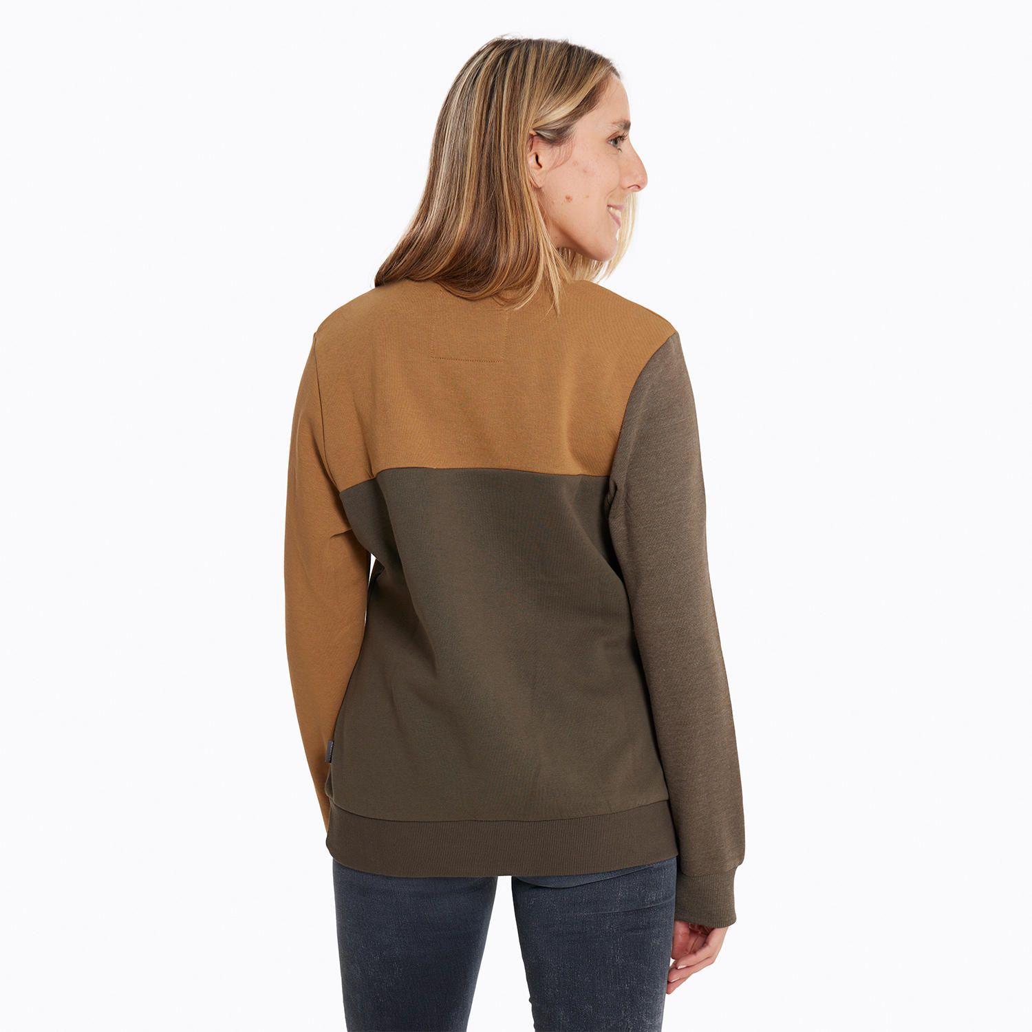 Polerón Mujer Smith Sweatshirt Mostaza-1