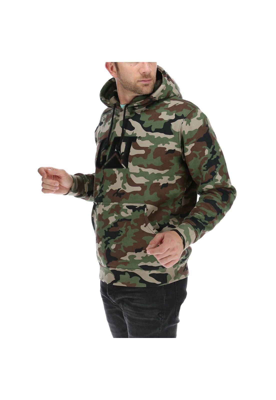 Poleron Hombre Trademark Hooded Sweatshirt Verde-1