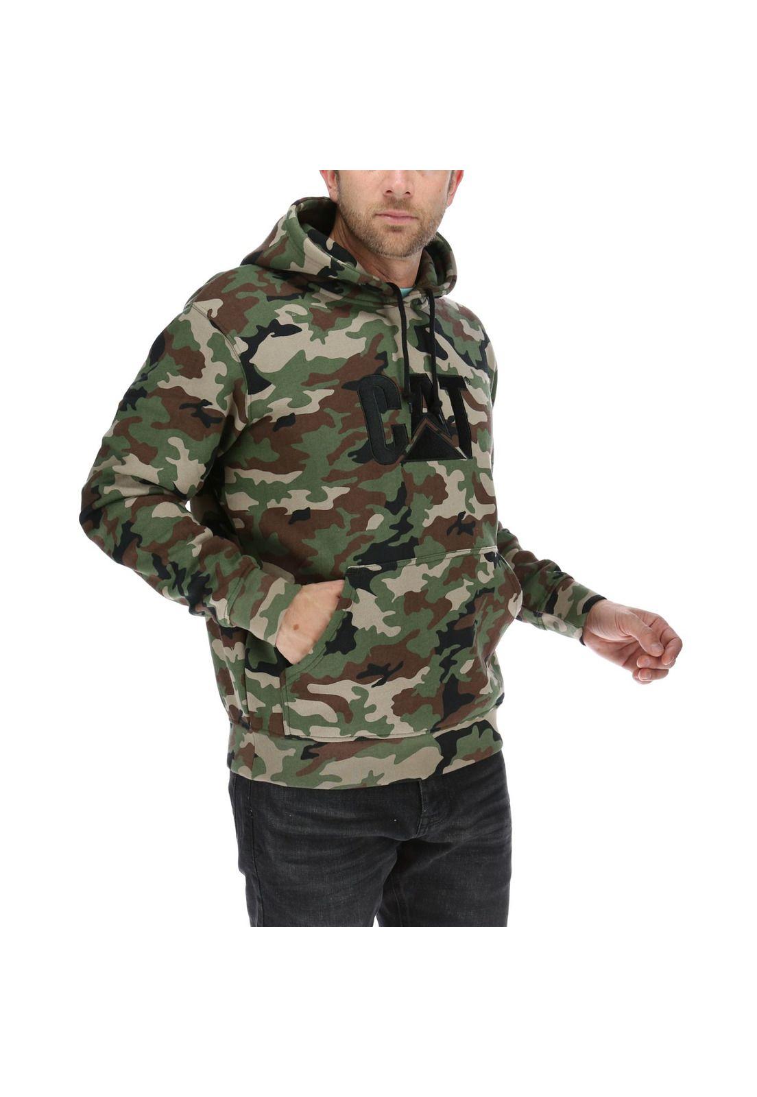 Poleron Hombre Trademark Hooded Sweatshirt Verde-3
