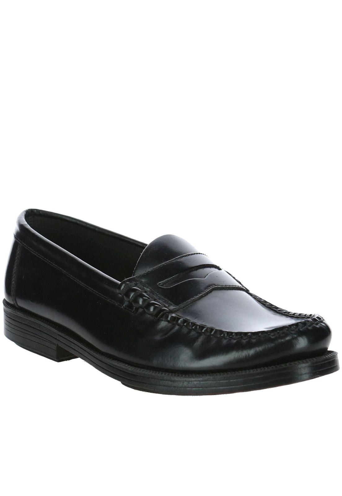 Mocasin Cuero Stanford Ii Negro-0