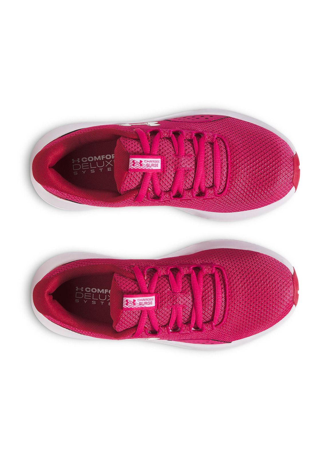 Zapatillas run Surge 4 para mujer rosado-4