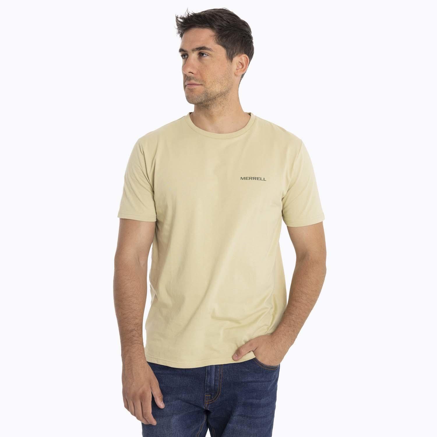 Polera Hombre Nuts Café oscuro Merrell-0