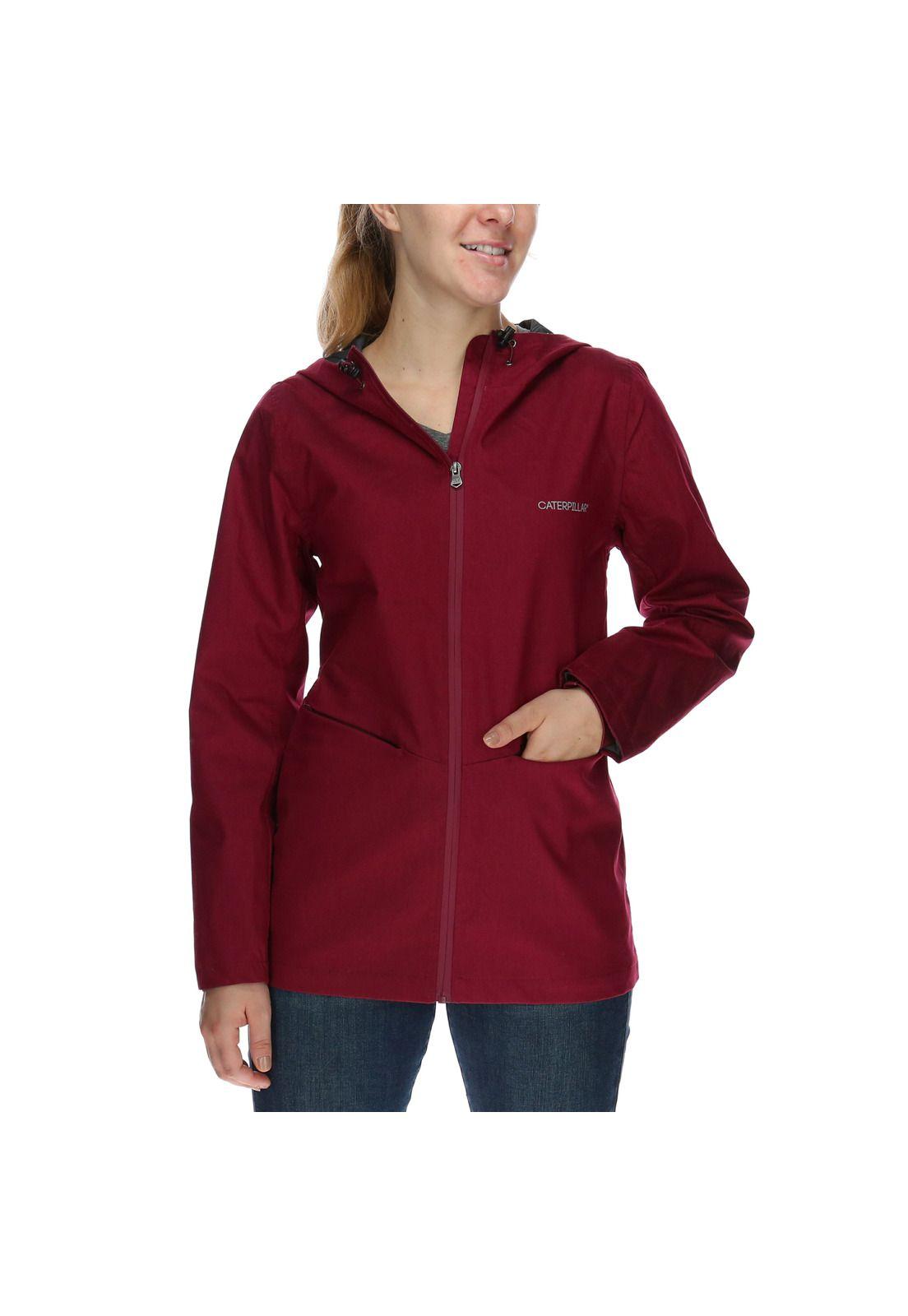 Chaqueta Mujer Jennifer H2O Jacket Algodón Burdeo-0