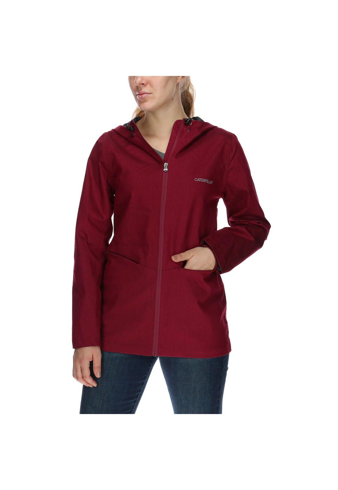 Chaqueta Mujer Jennifer H2O Jacket Algodón Burdeo-1