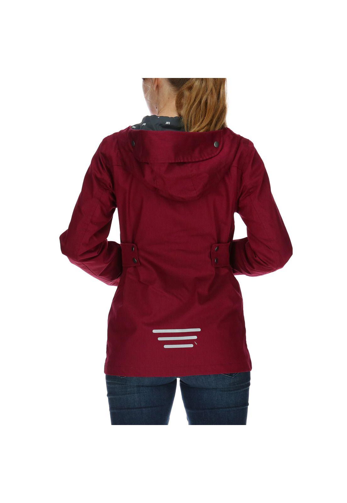 Chaqueta Mujer Jennifer H2O Jacket Algodón Burdeo-2