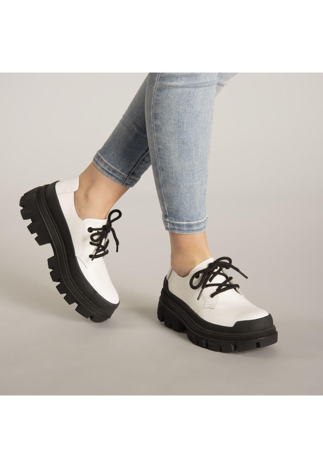 Zapato Mujer Hardwear Oxford Blanco-1