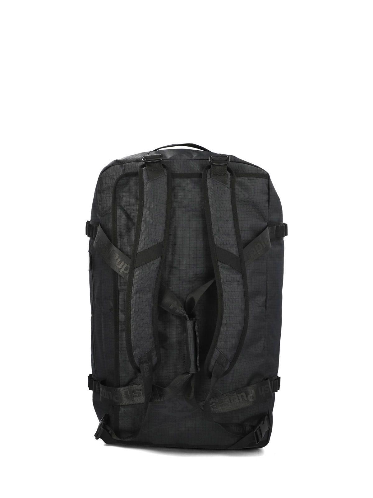 Bolso Nylon Unisex Illinois Travel Negro-3