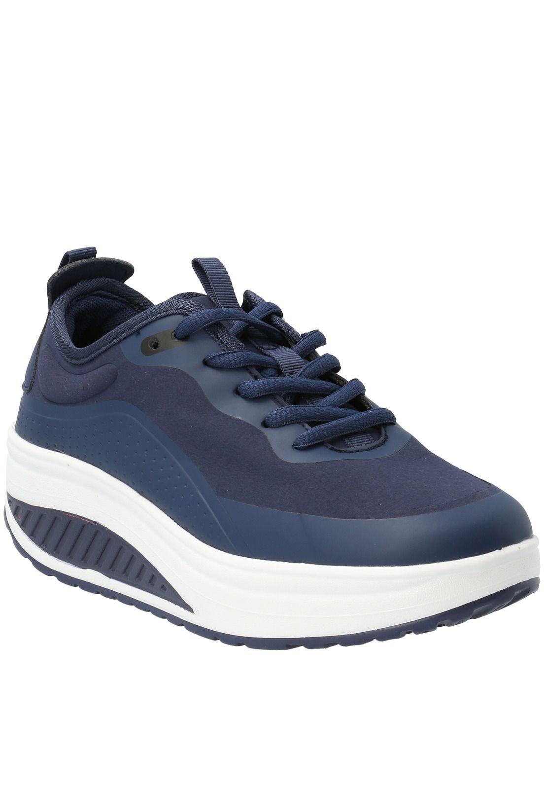 Zapatilla Mujer Federer Azul Marino-0