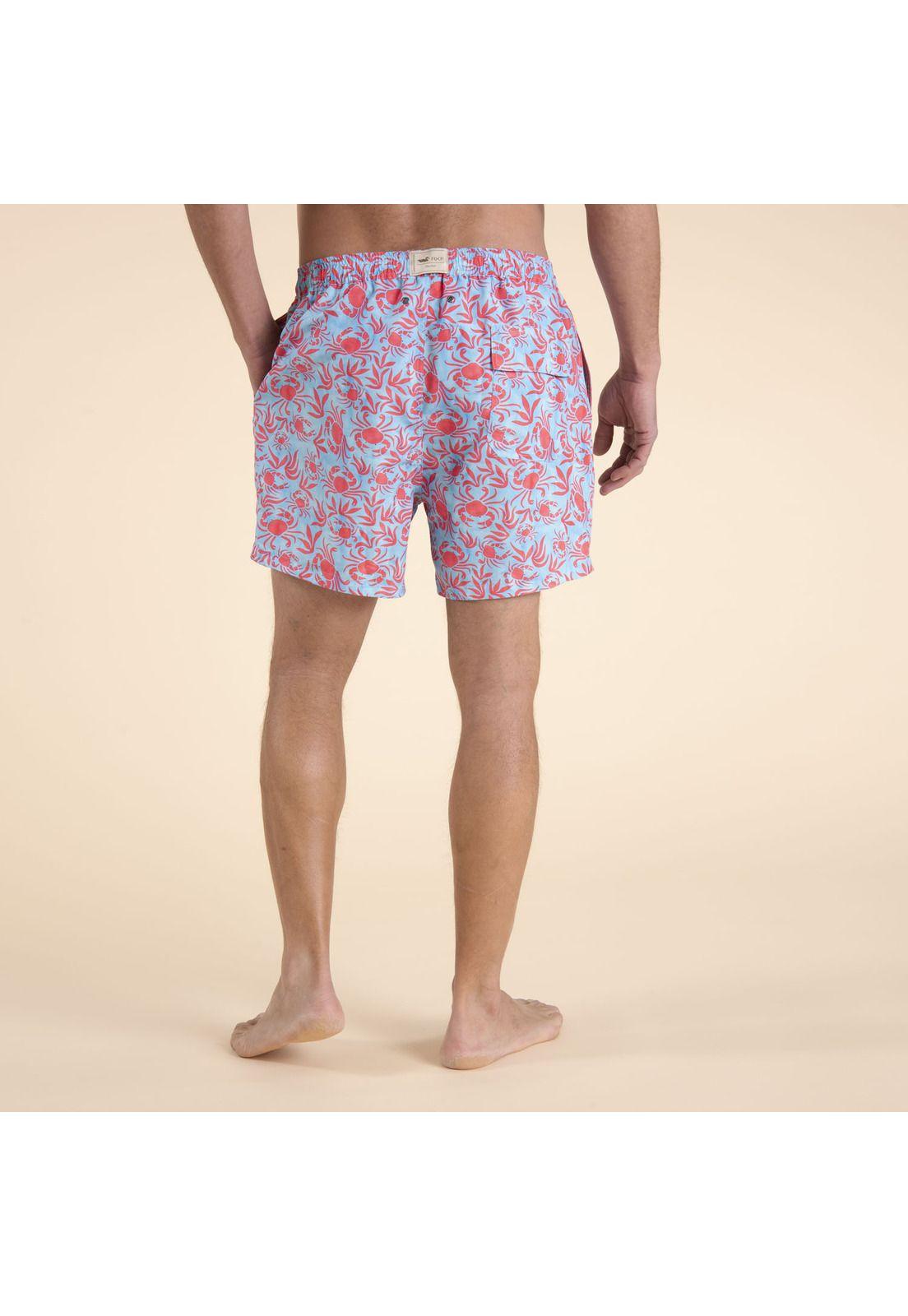 Traje De Baño Hombre Izam Celeste-2