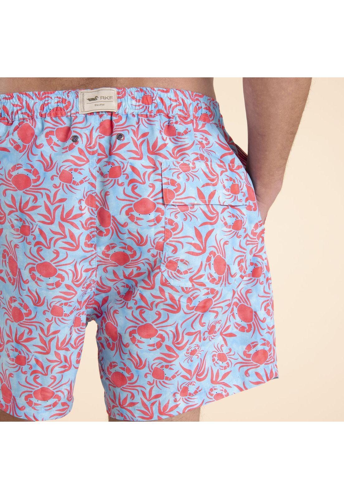 Traje De Baño Hombre Izam Celeste-3