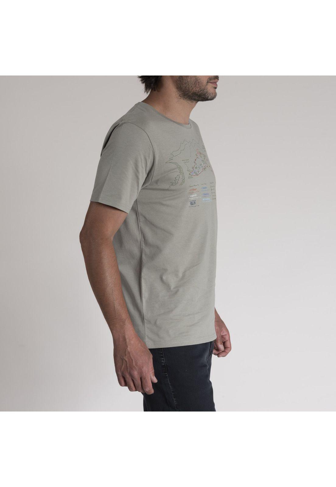 Polera Hombre Algodón Organic Verde Tierra-1