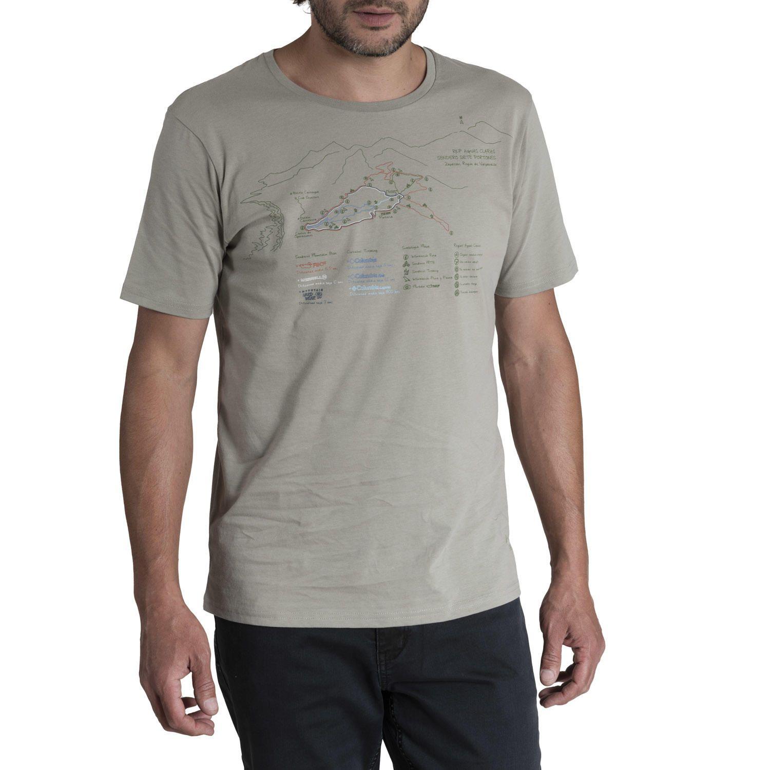 Polera Hombre Algodón Organic Verde Tierra-0