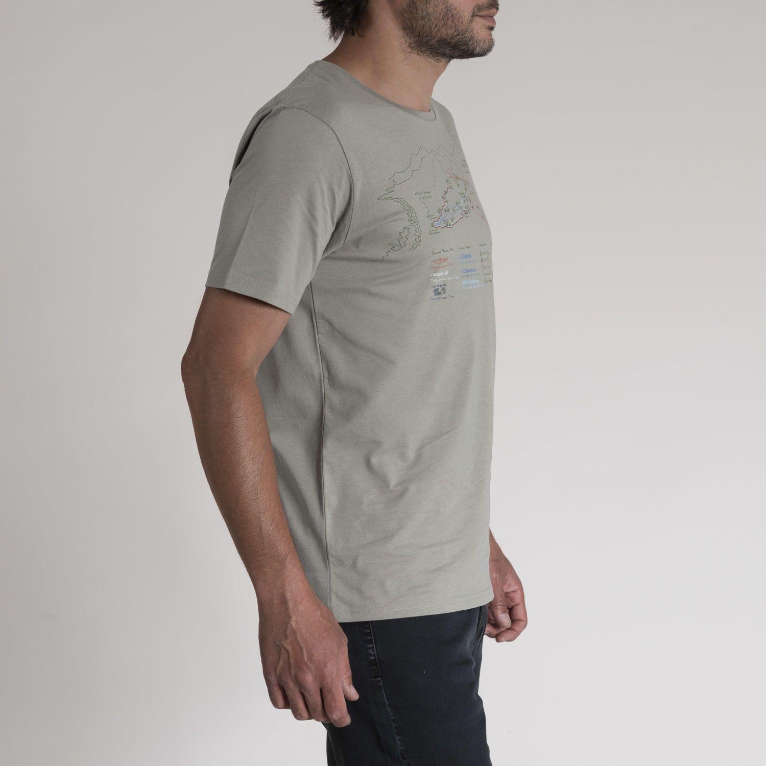Polera Hombre Algodón Organic Verde Tierra-1