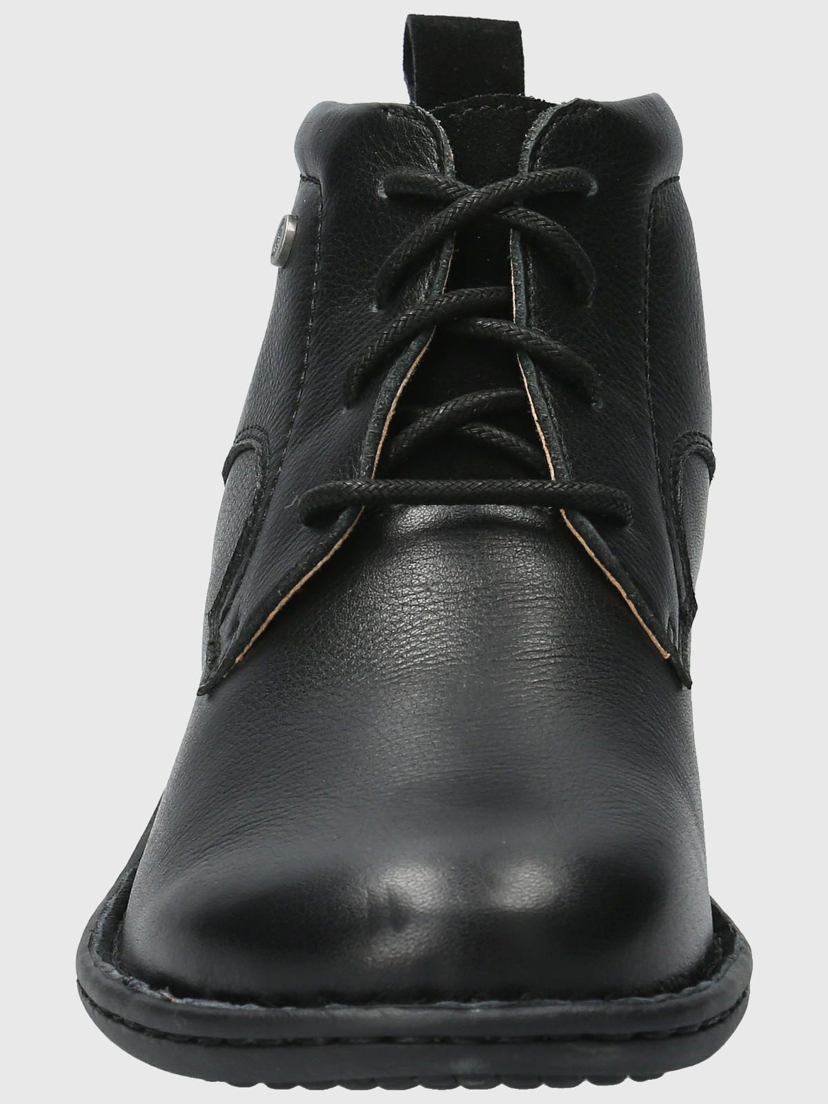 Botin Cuero Mujer Sajon Negro-3