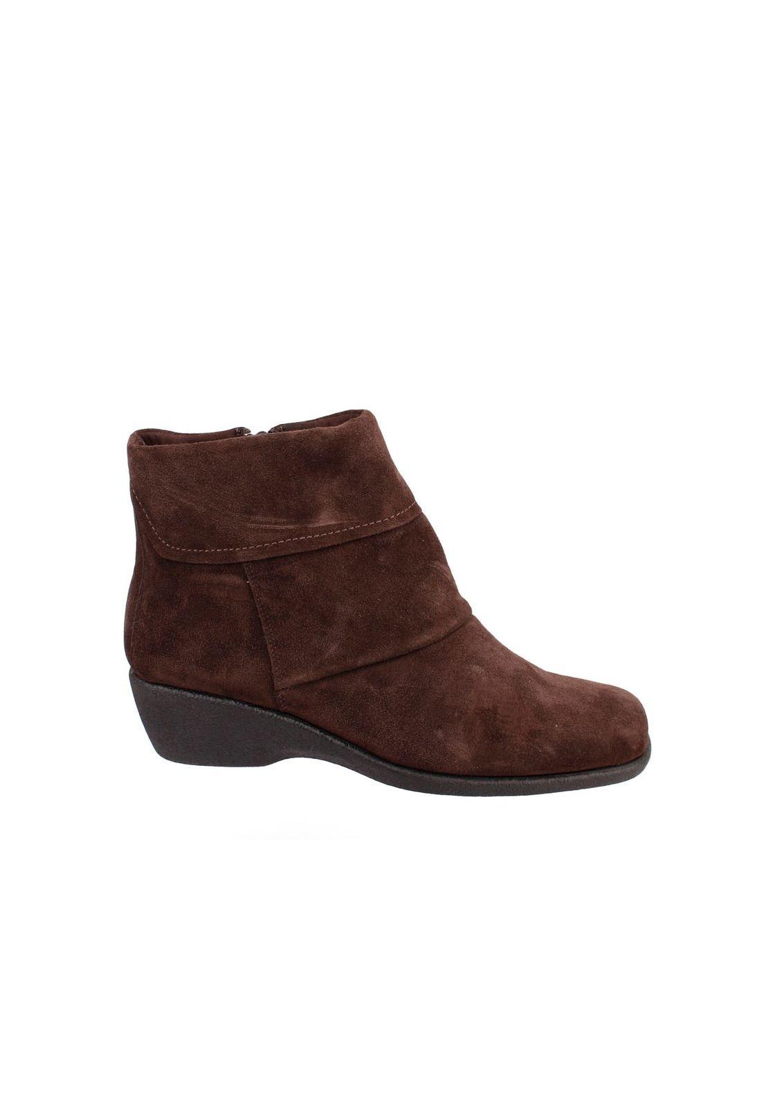Botin Cuero Wf Crepe Casual Café-3
