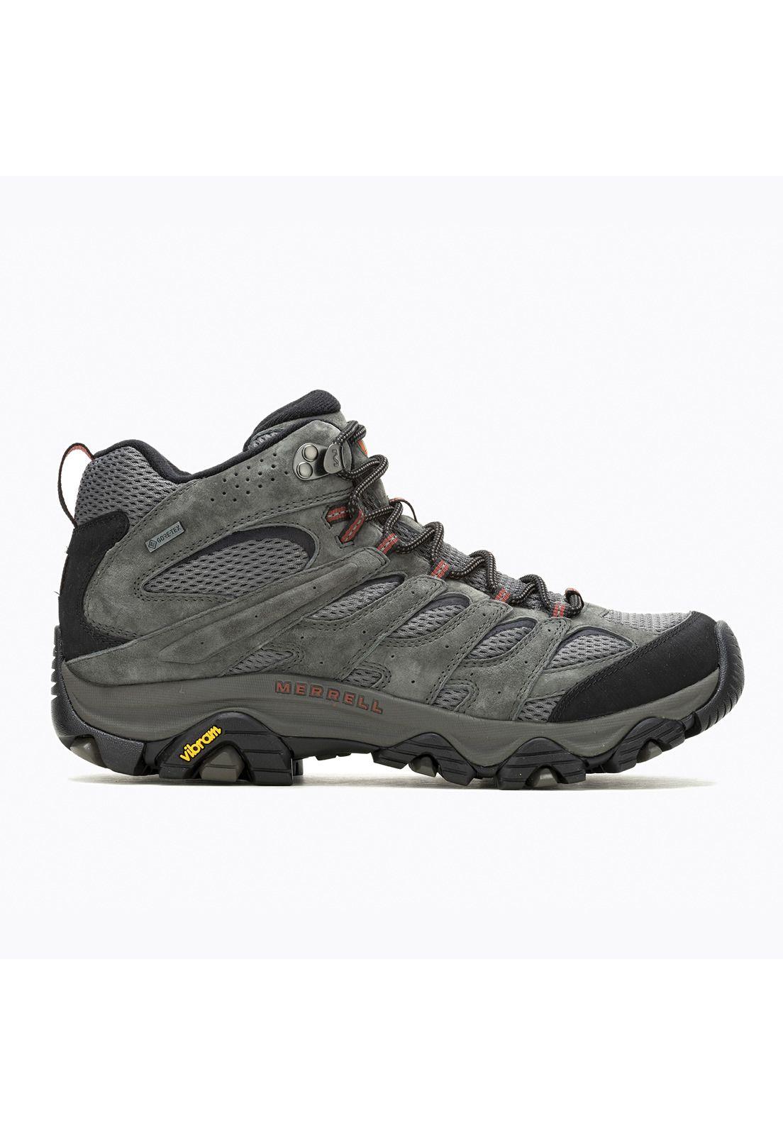 Botín impermeable Hombre Moab 3 Mid GTX Gris-0