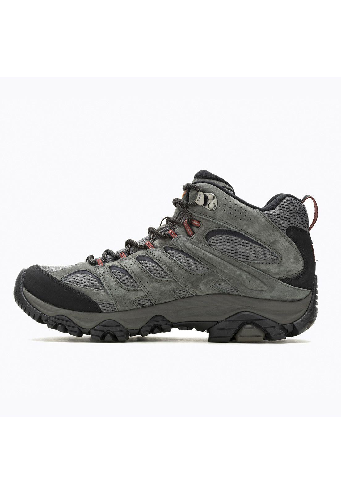 Botín impermeable Hombre Moab 3 Mid GTX Gris-3