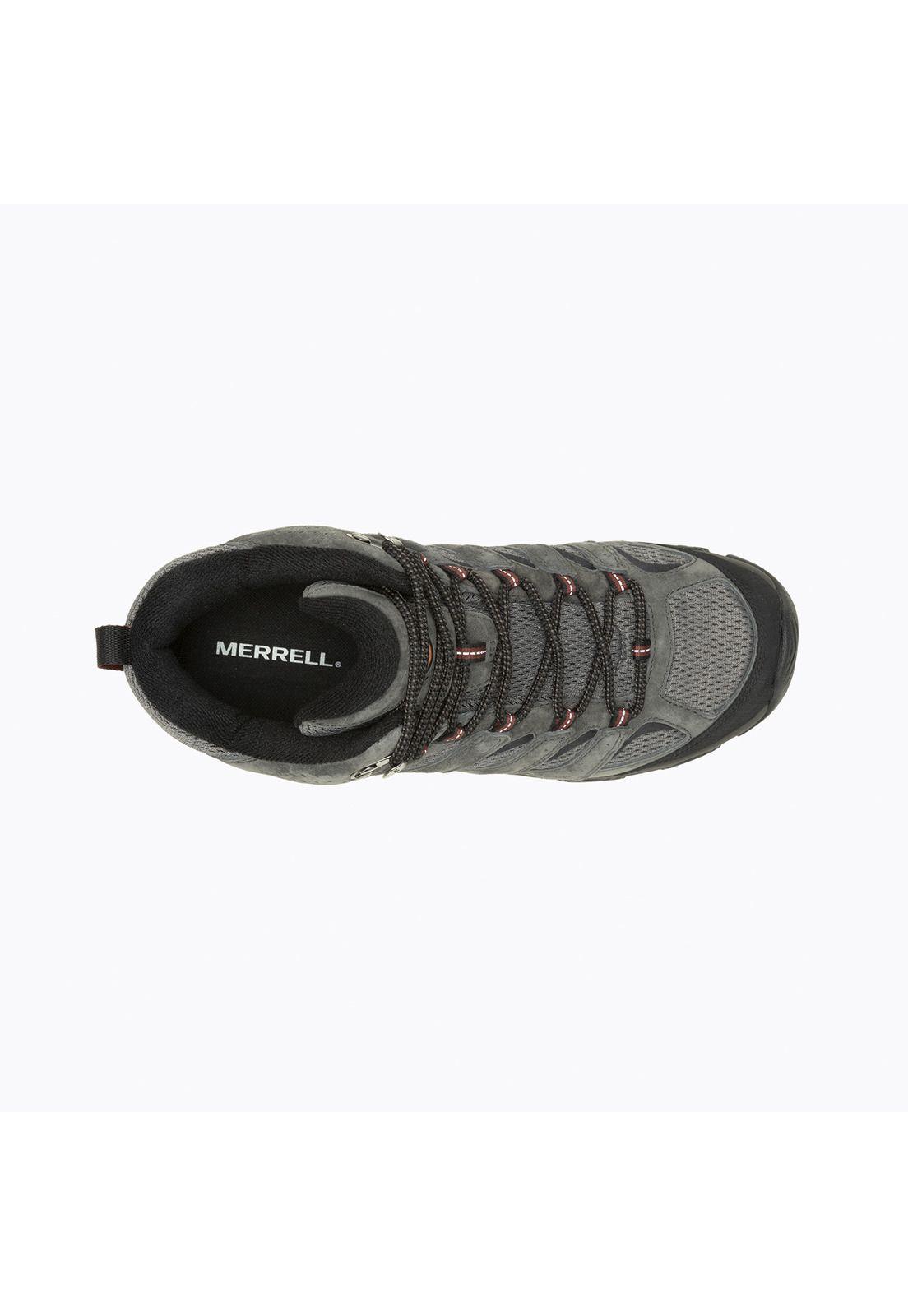 Botín impermeable Hombre Moab 3 Mid GTX Gris-5