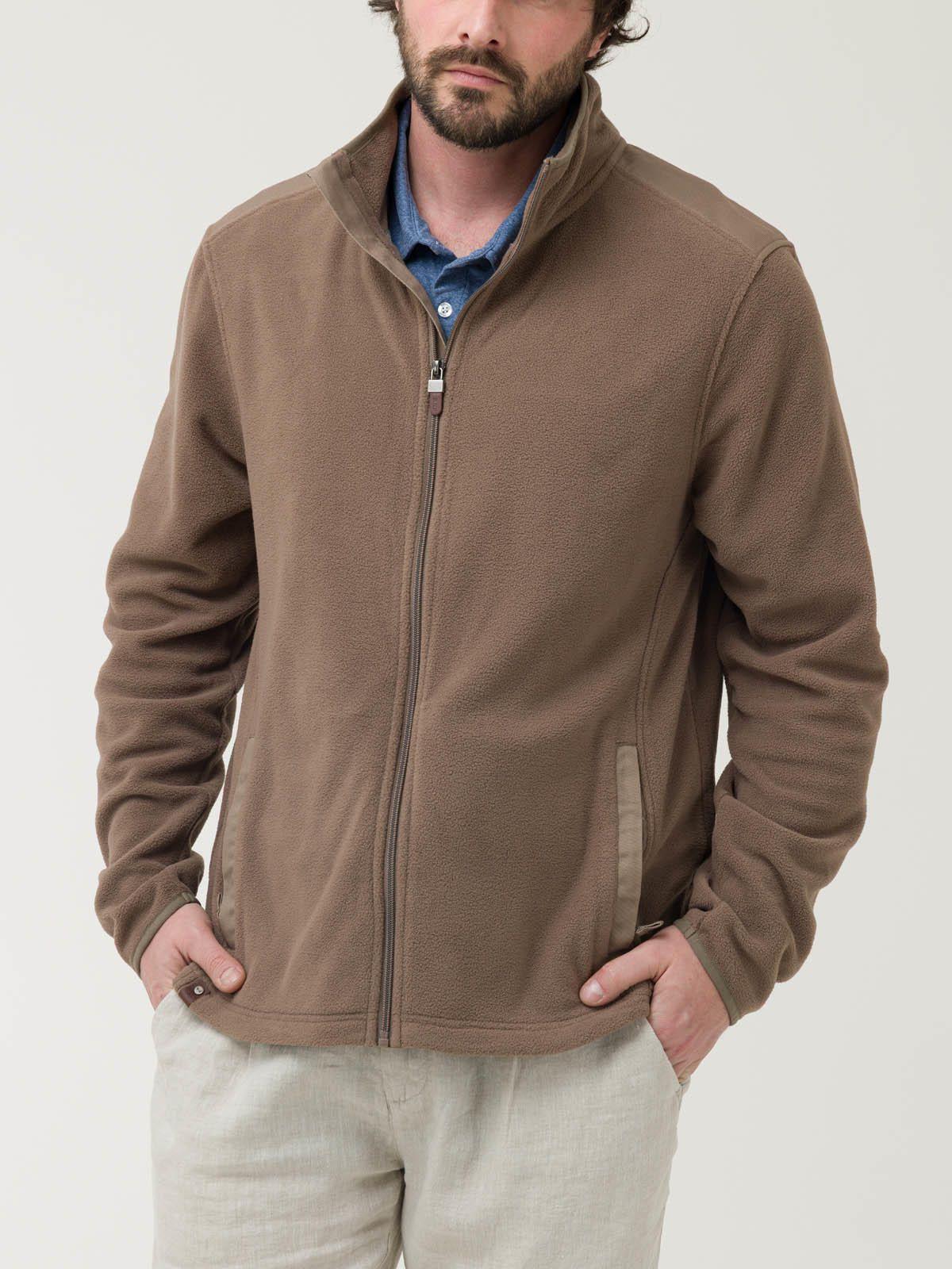 Polar Fibras Recicladas Hombre Volterra Café-4