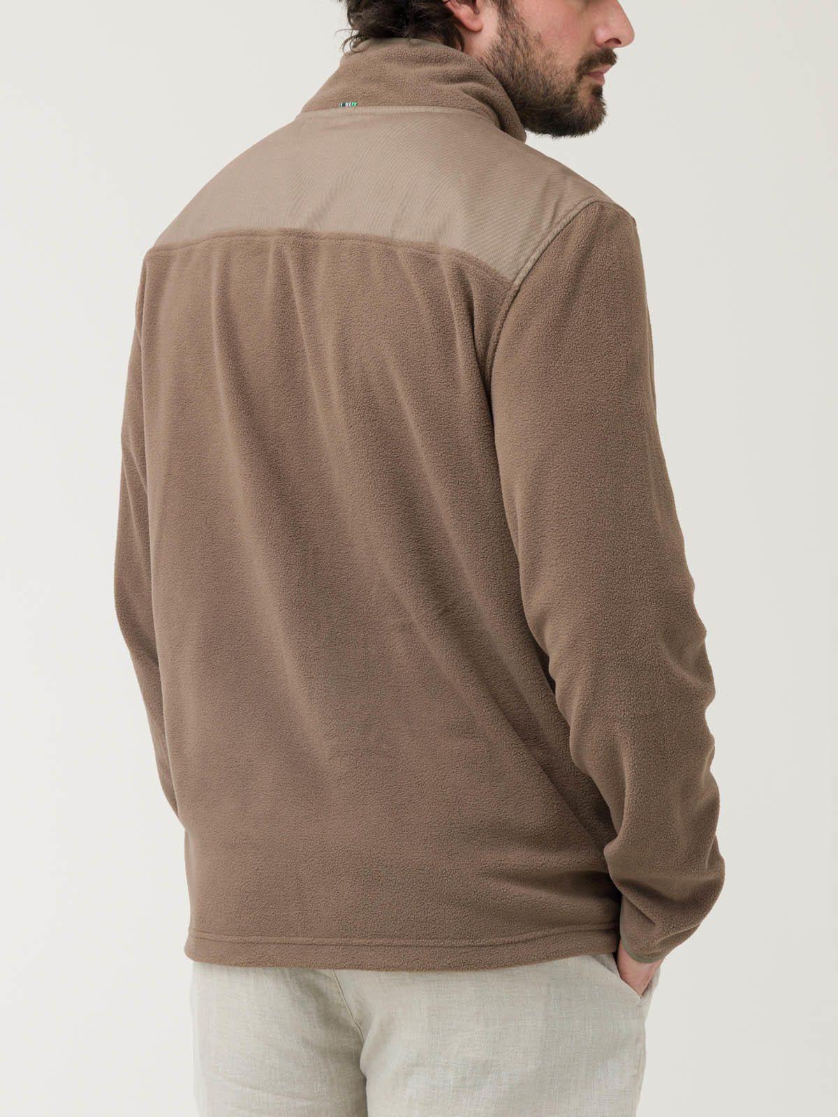 Polar Fibras Recicladas Hombre Volterra Café-5