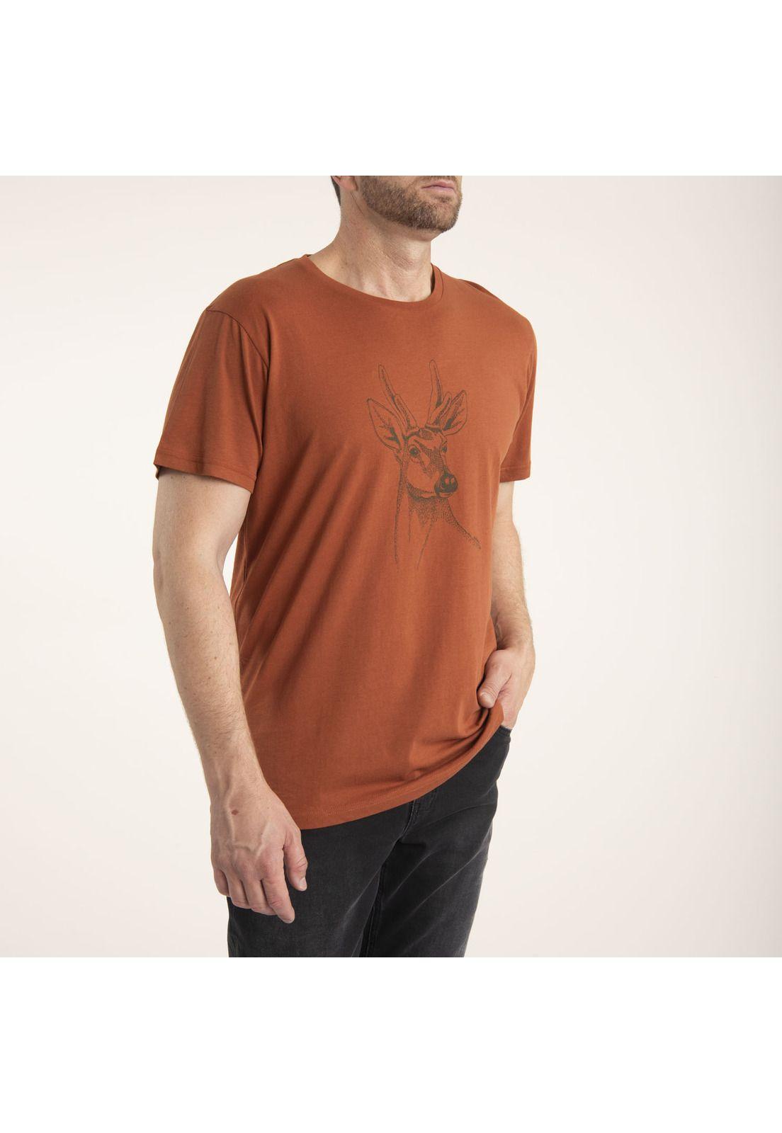 Polera Hombre Organic Terracota-3