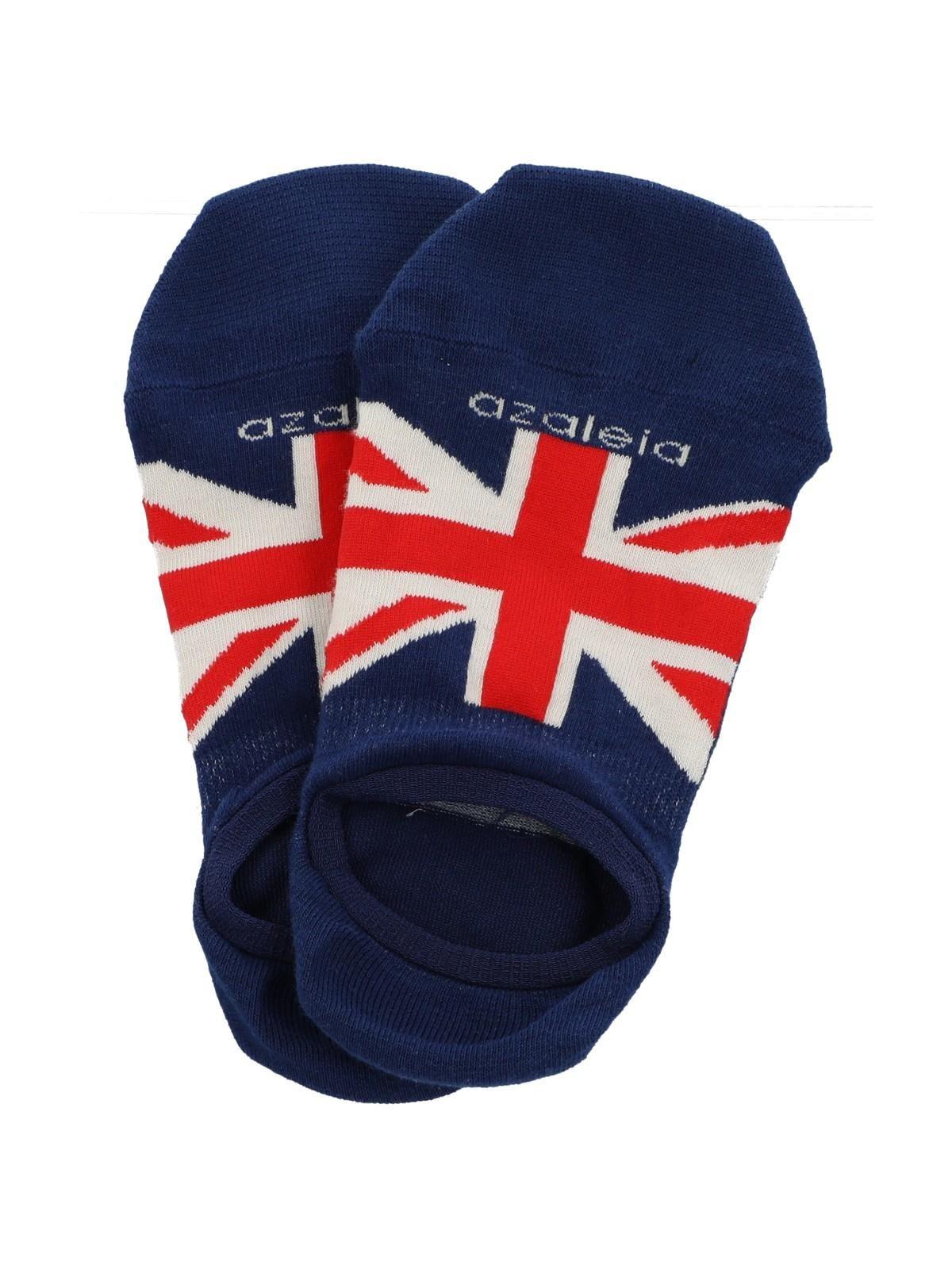 Calcetín Algodón Mujer Inv England Azul-2