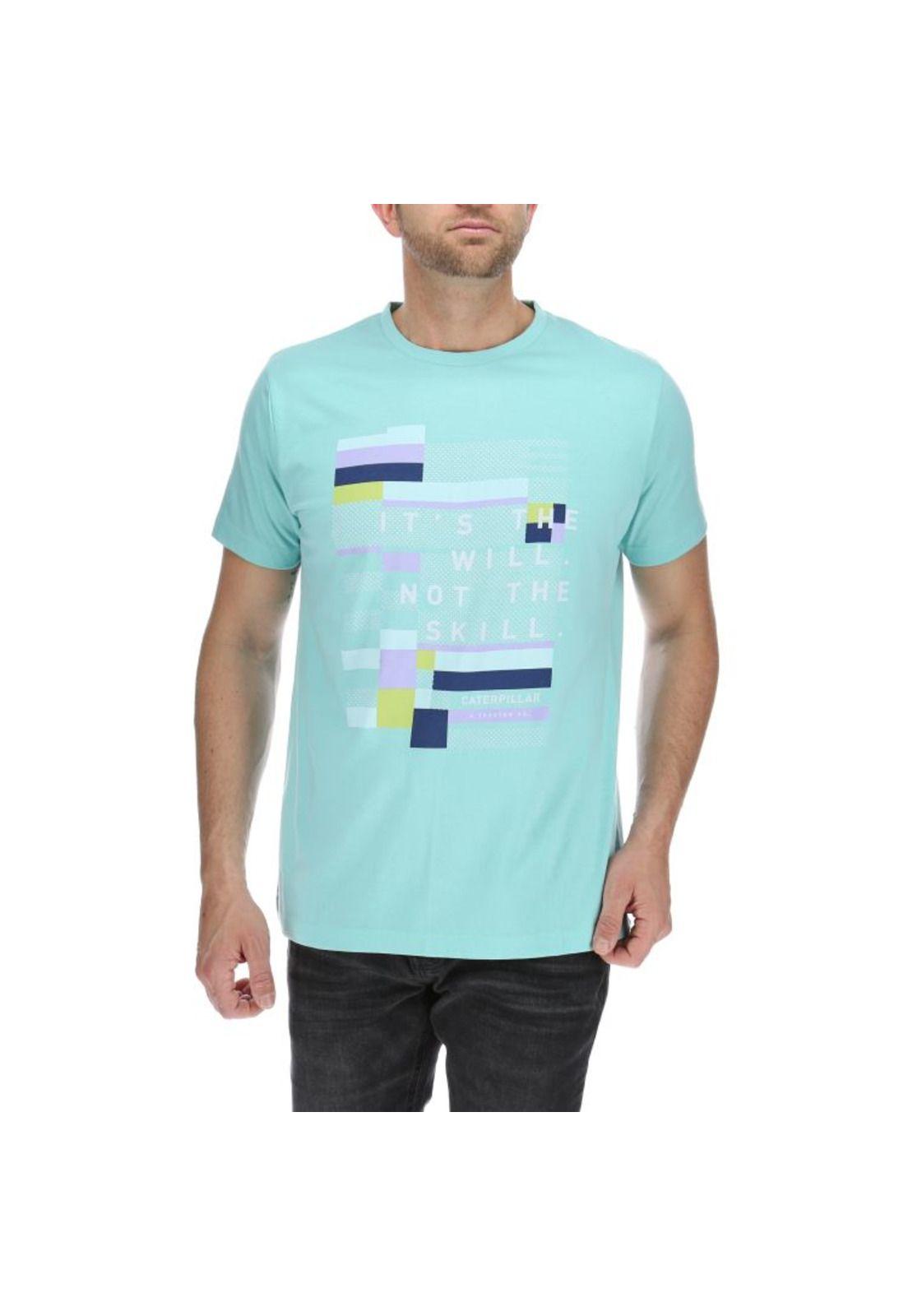 Polera Mc Hombre Will Tee Celeste-0