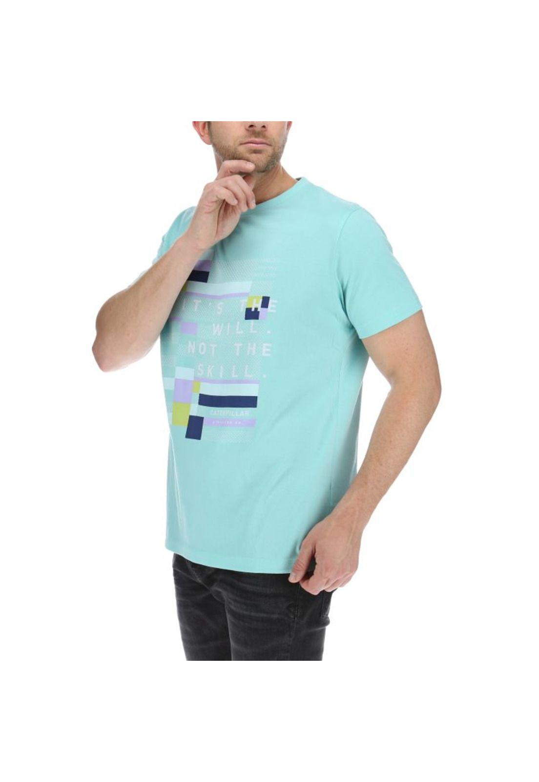 Polera Mc Hombre Will Tee Celeste-1