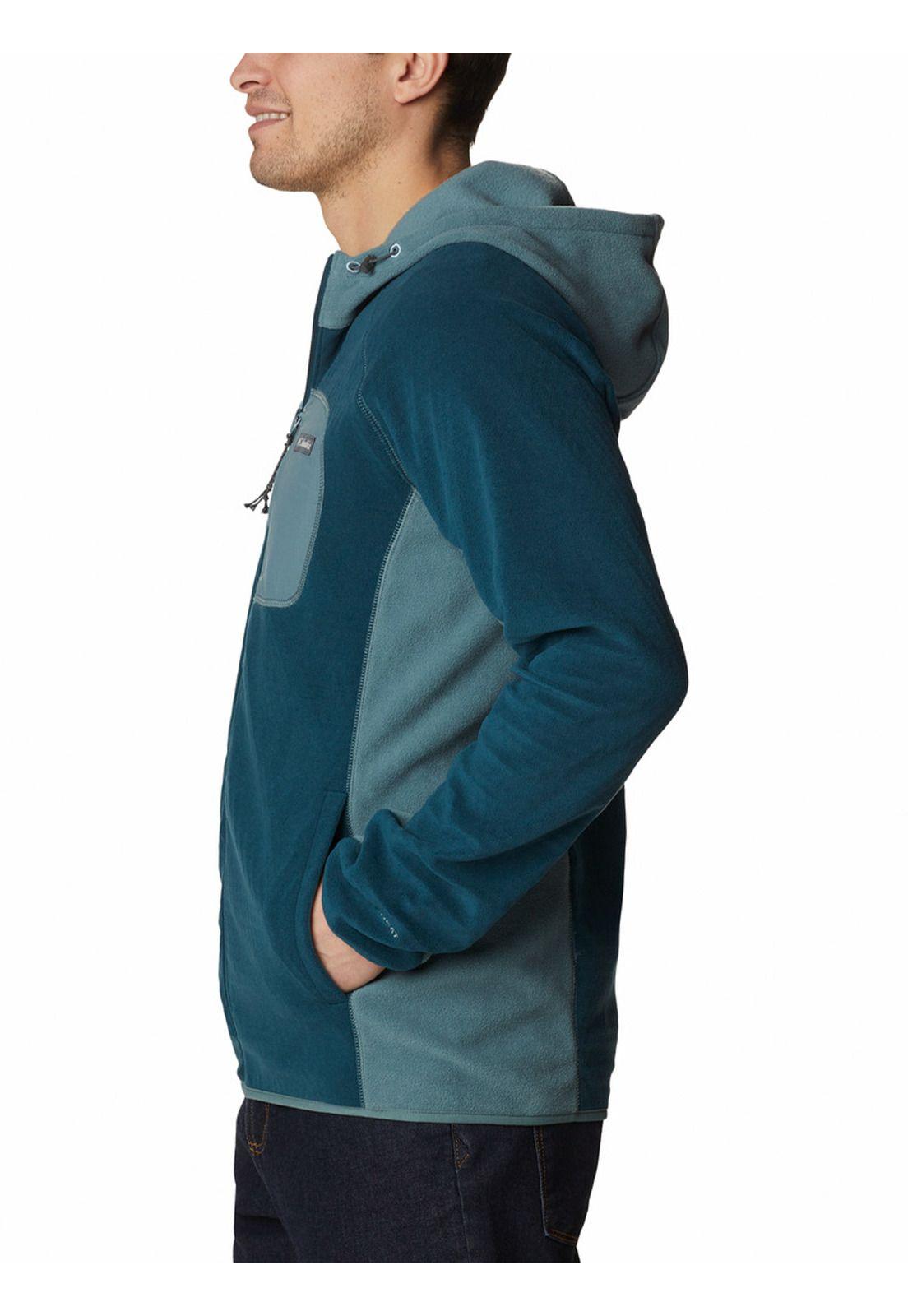Polar Hombre Tracks Hooded Full Zip Azul-1