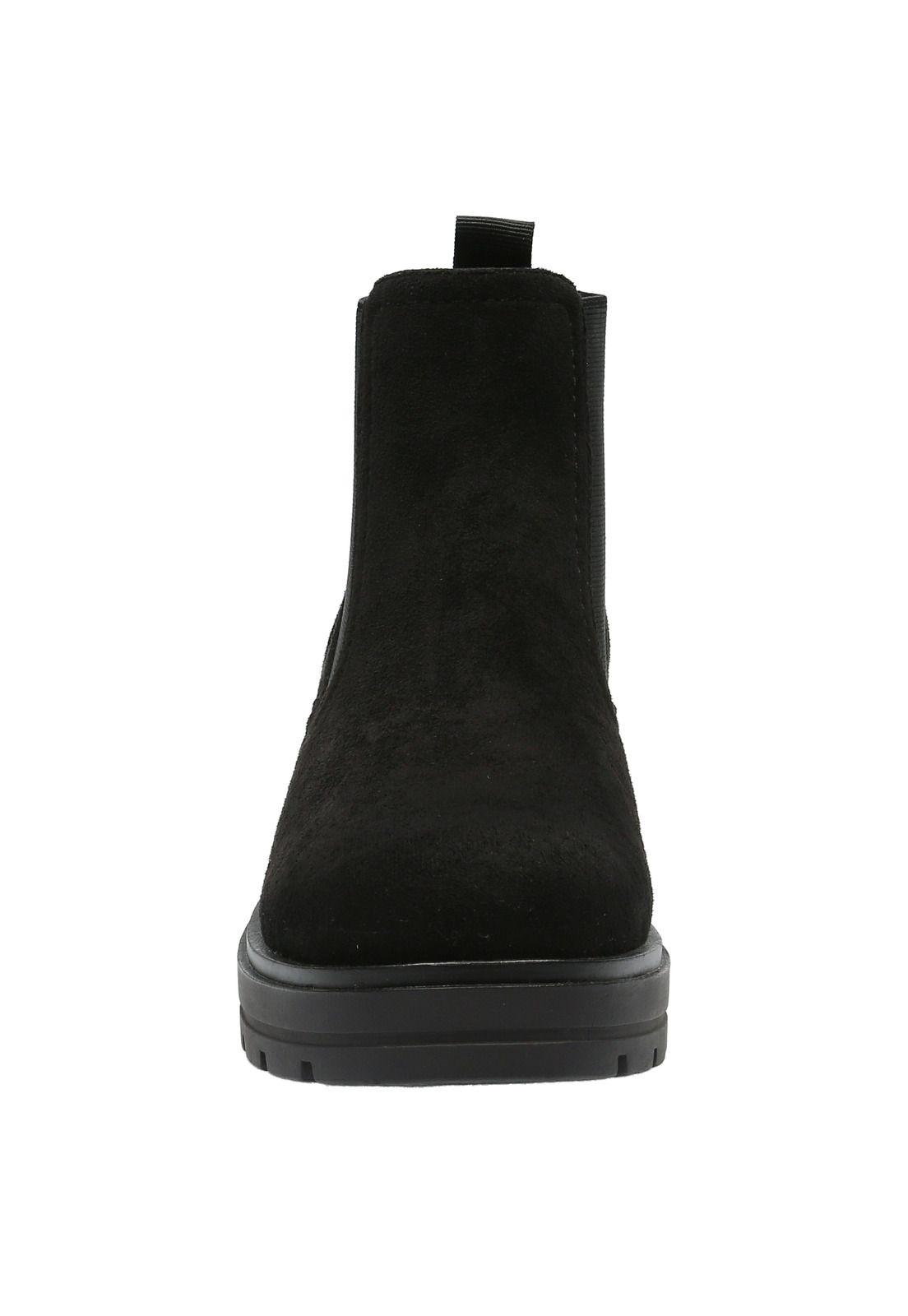 Botín Mujer Barnes Negro-2