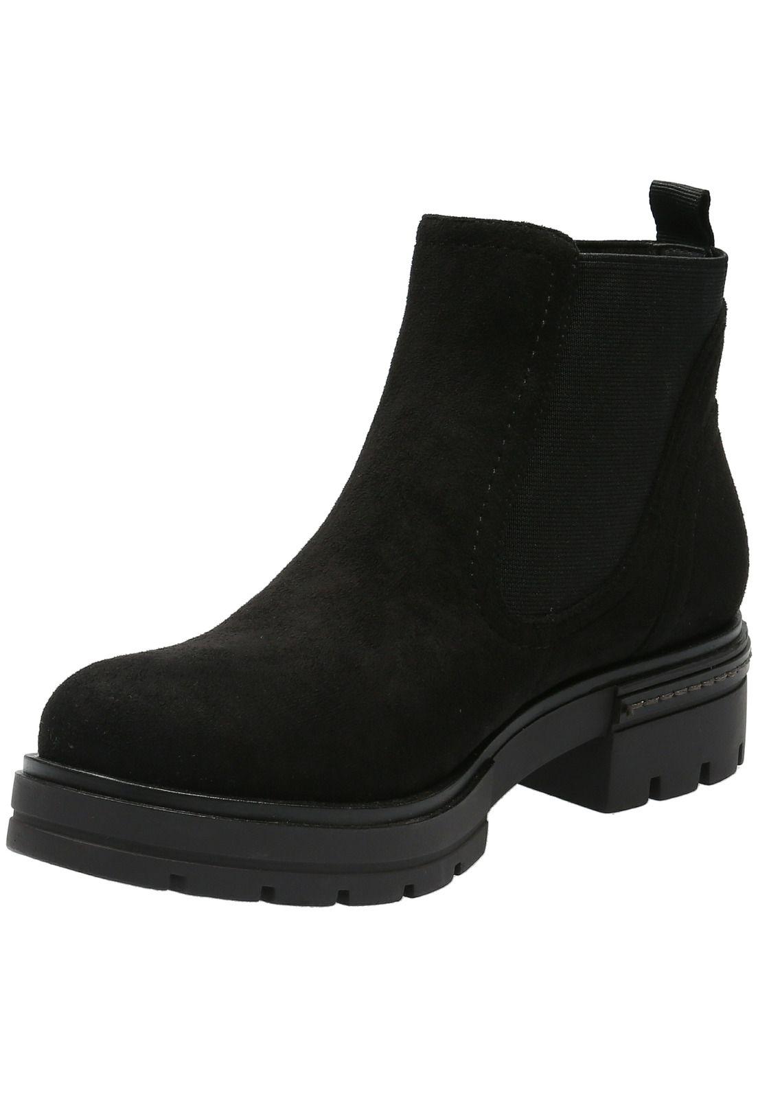 Botín Mujer Barnes Negro-3