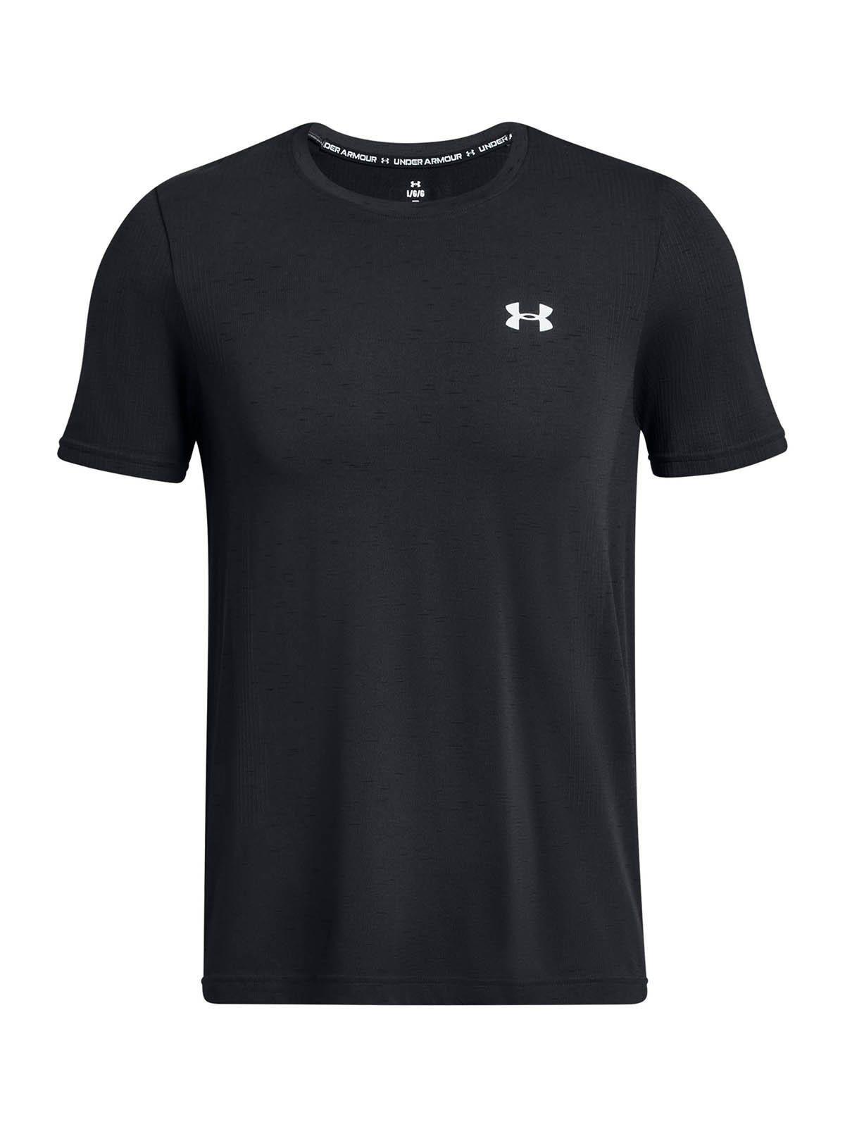 Polera manga corta UA Vanish hombre Negro-0
