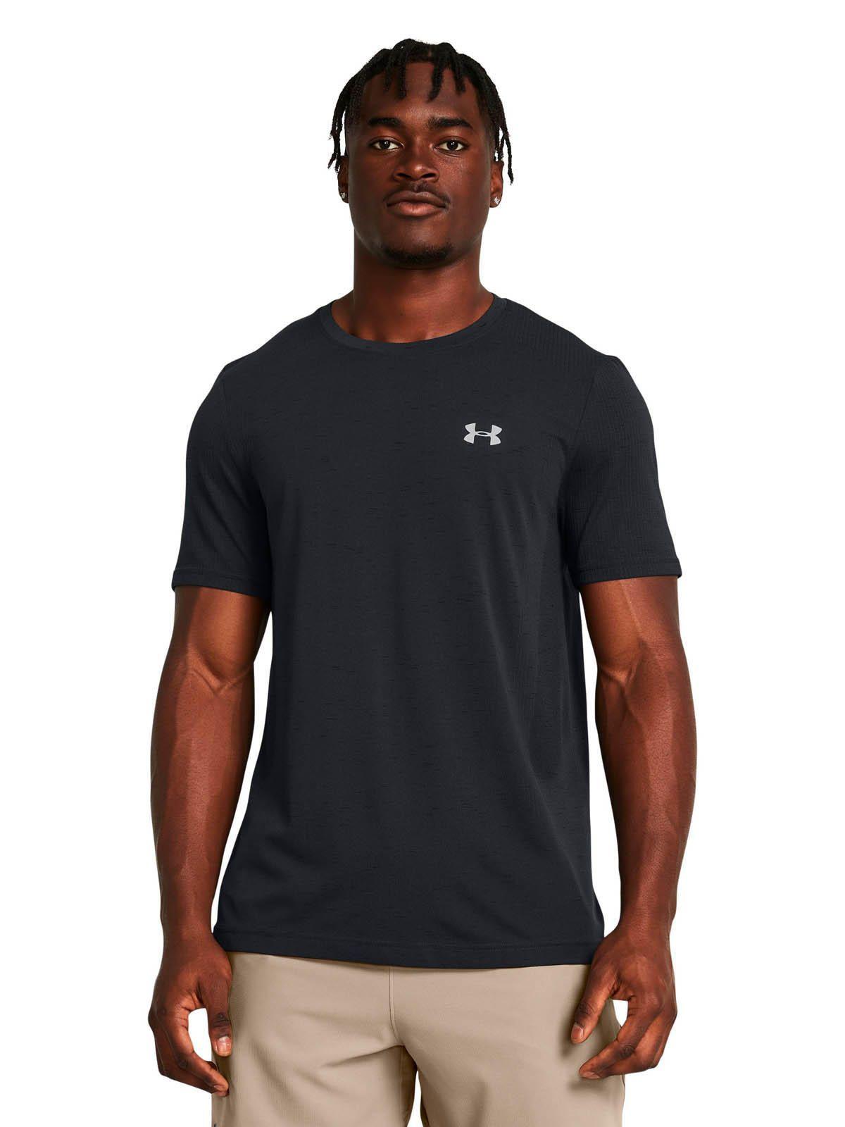 Polera manga corta UA Vanish hombre Negro-3