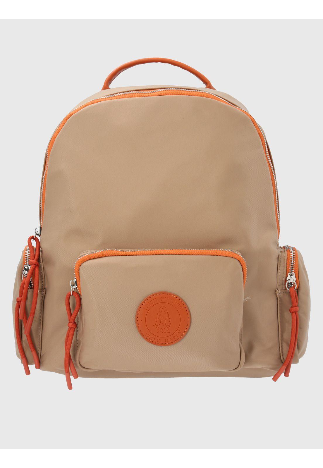 Cartera Ecocuero Beige Randall Back Mujer-0