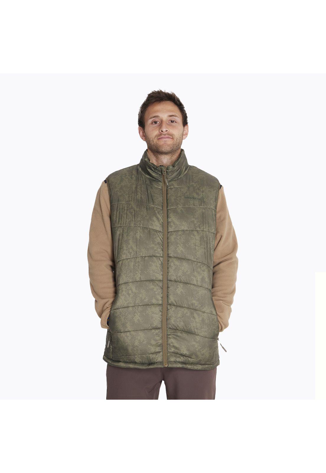 Parka Vest Parka Verde Hombre-0