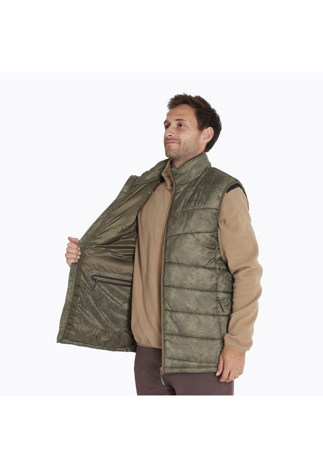 Parka Vest Parka Verde Hombre-3