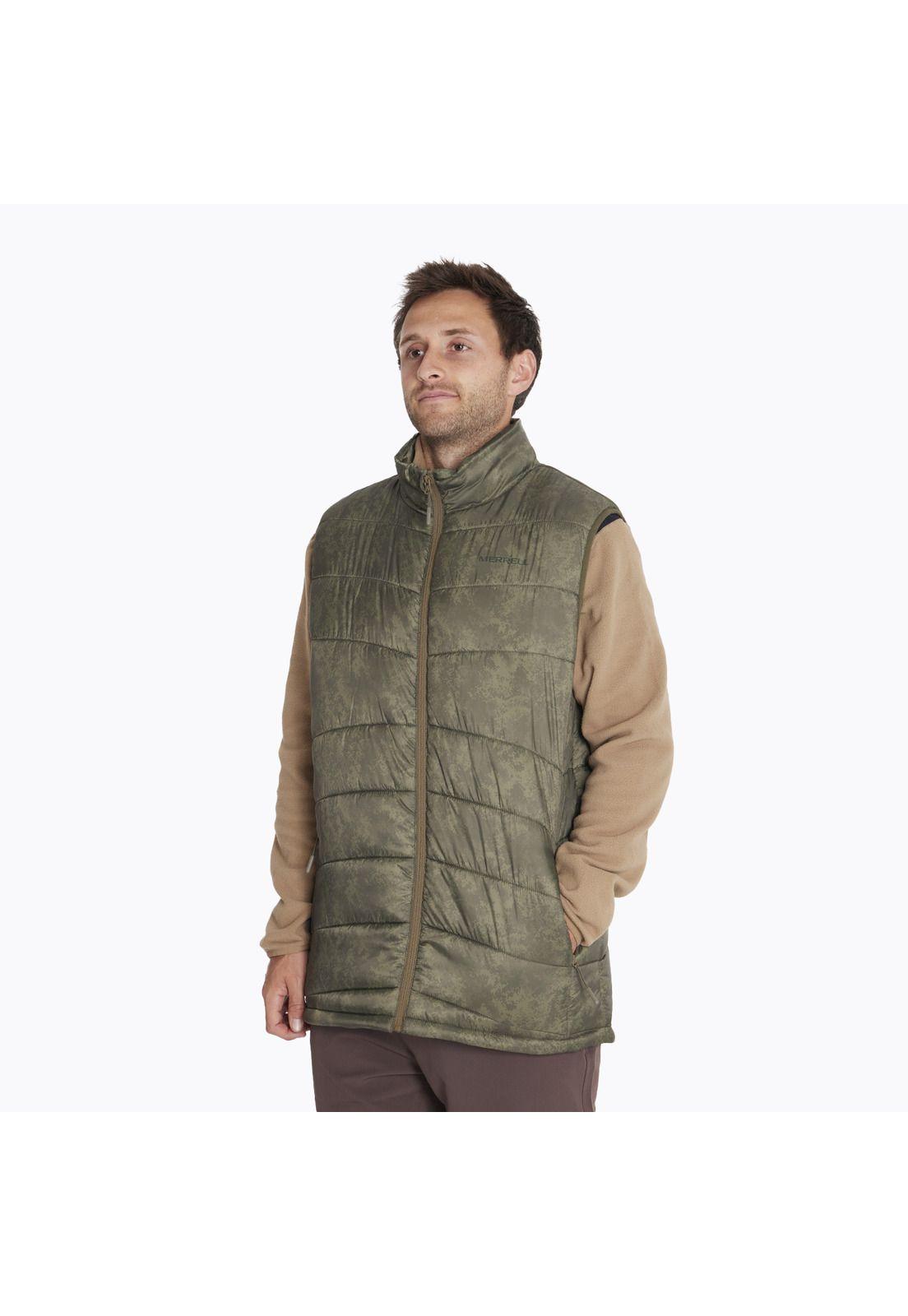Parka Vest Parka Verde Hombre-5