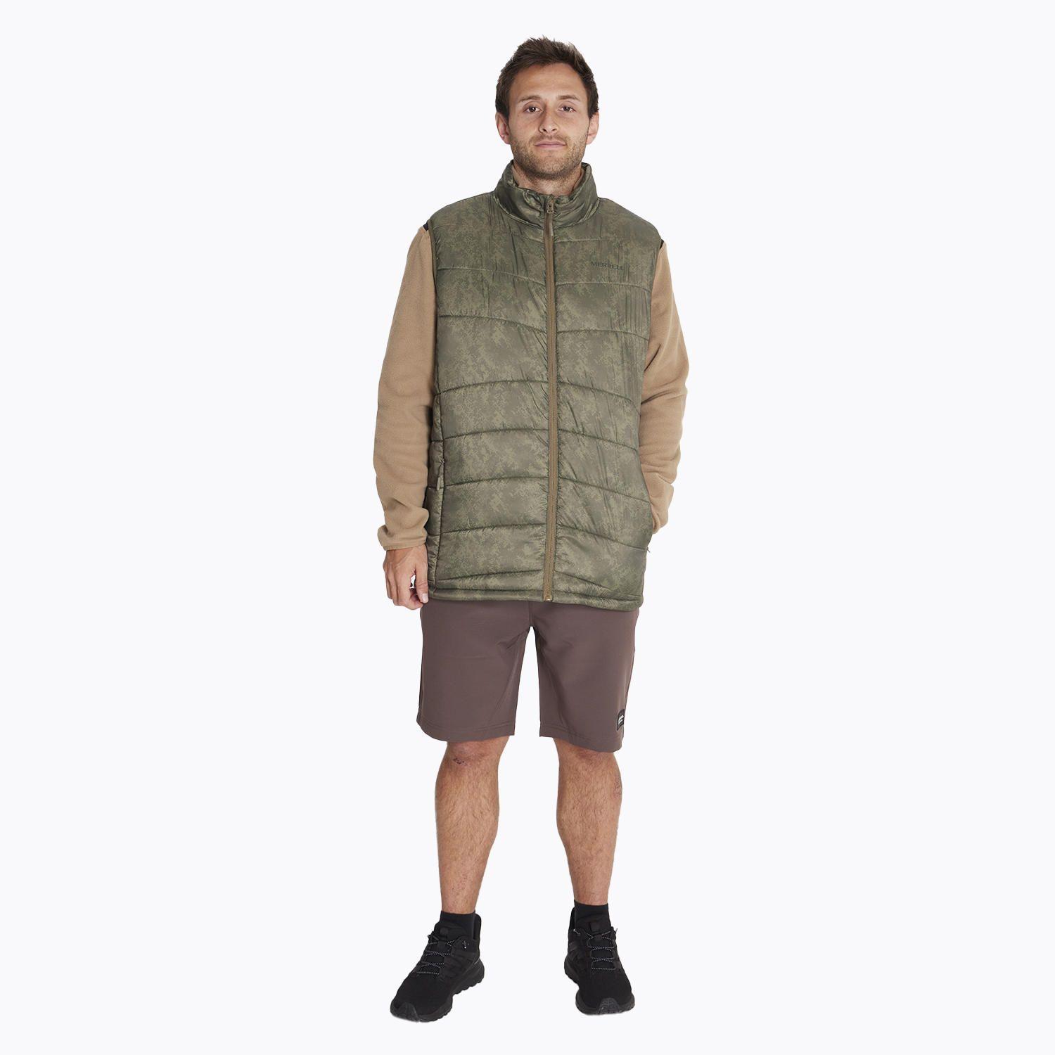 Parka Vest Parka Verde Hombre-7